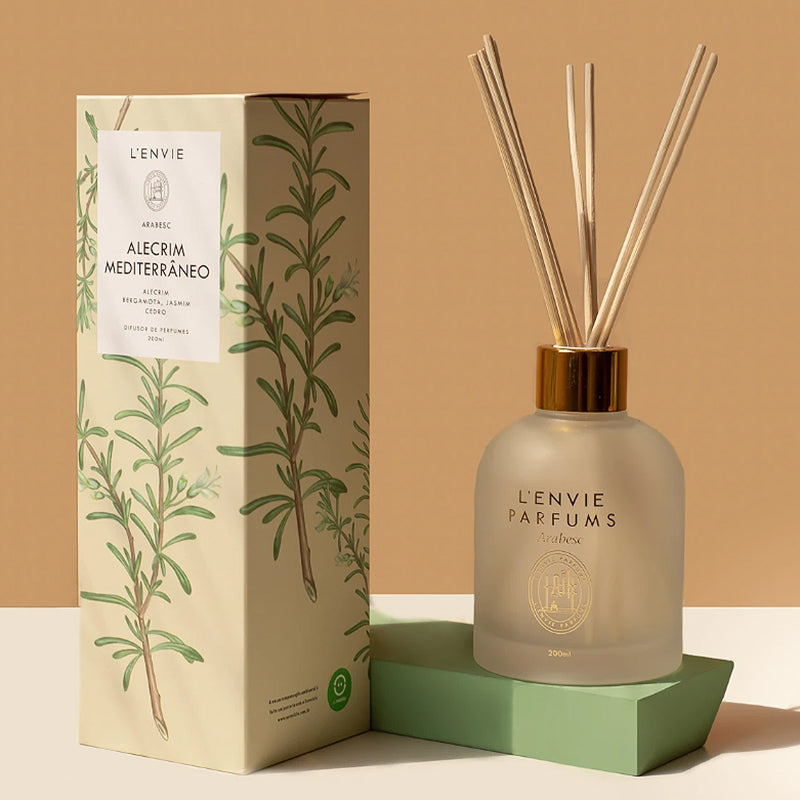 Difusor de Perfume Alecrim Mediterrâneo 200 ml