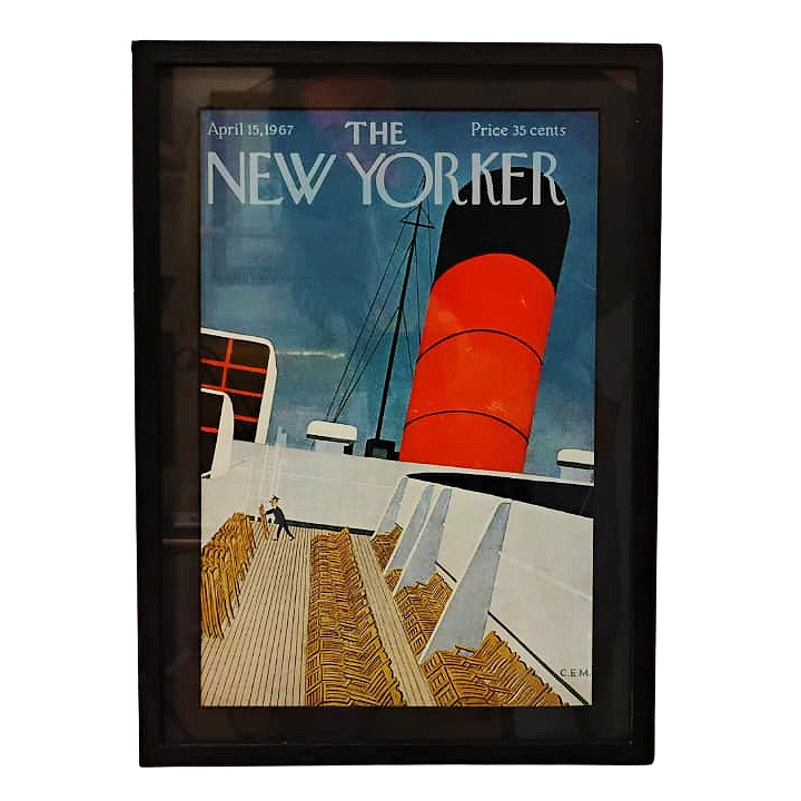 Quadro Capa The New Yorker 1 Charles E. Martin
