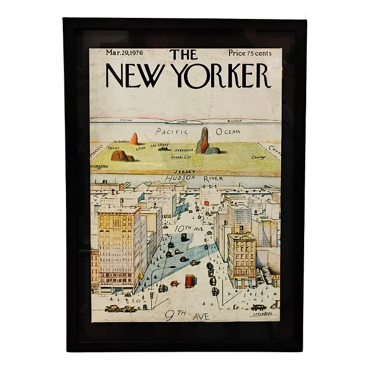 Quadro Capa The New Yorker 6 Saul Steinberg