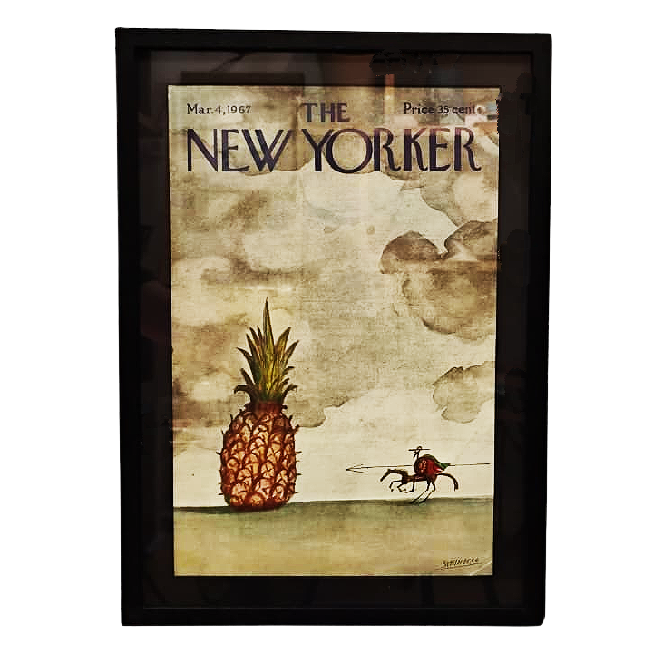 Quadro Capa The New Yorker 2 Saul Steinberg