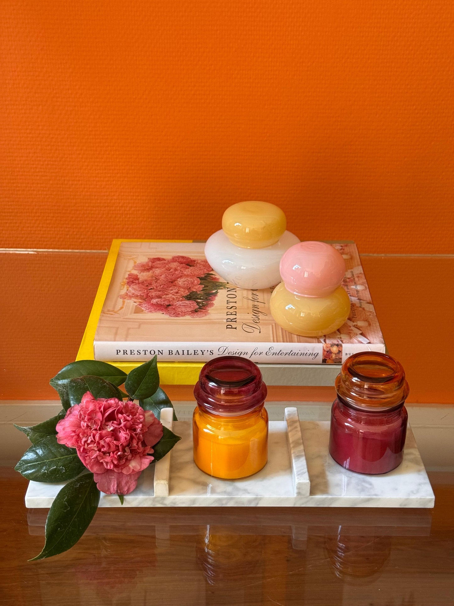 Bandeja de Mármore Branca