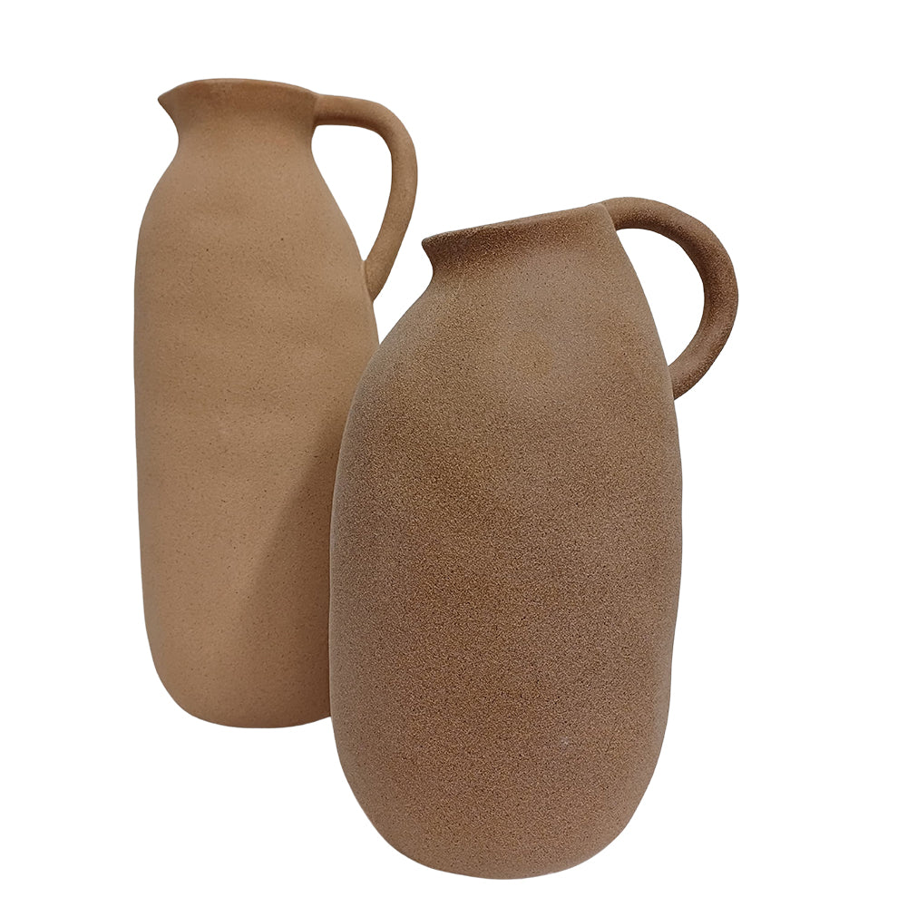 Vaso Cerâmica Terracota Alto