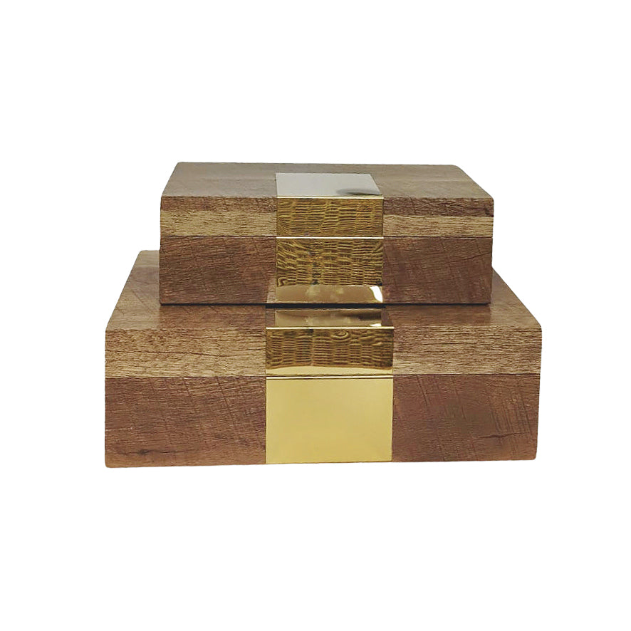 Caixas Madeira e Metal M