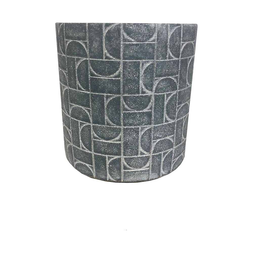 Vaso Cimento Cinza Azulado
