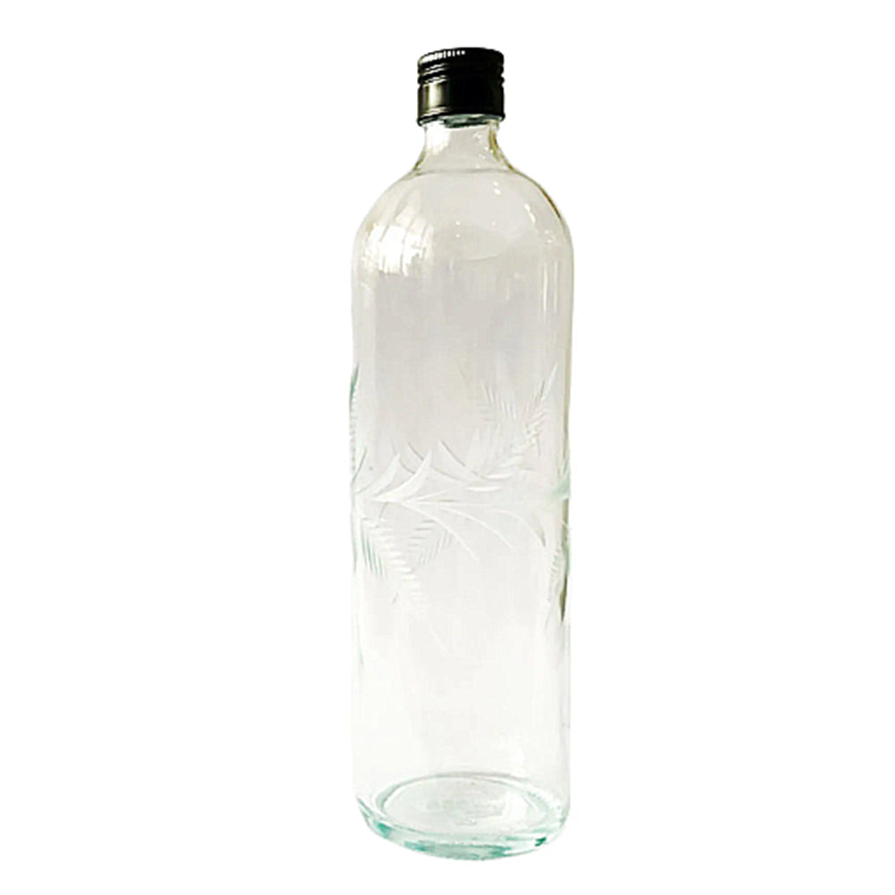 Garrafa Lapidada Floral