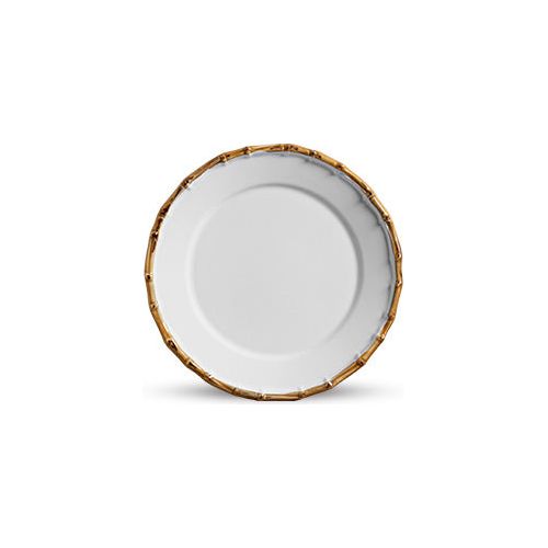 Set 6 pratos rasos bambu flat natural