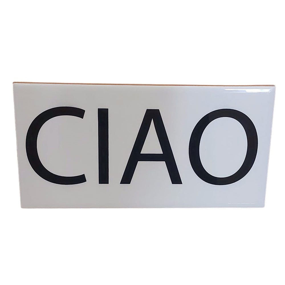 Azulejo Decorativo Ciao