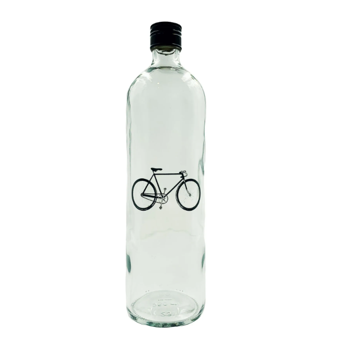 Garrafa Estampa "Bicicleta"