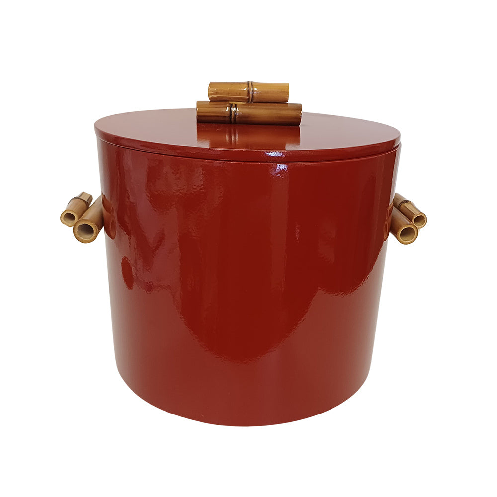 Balde de Gelo Vermelho Carmim