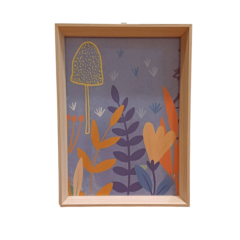 Quadro Floresta Moldura Madeira