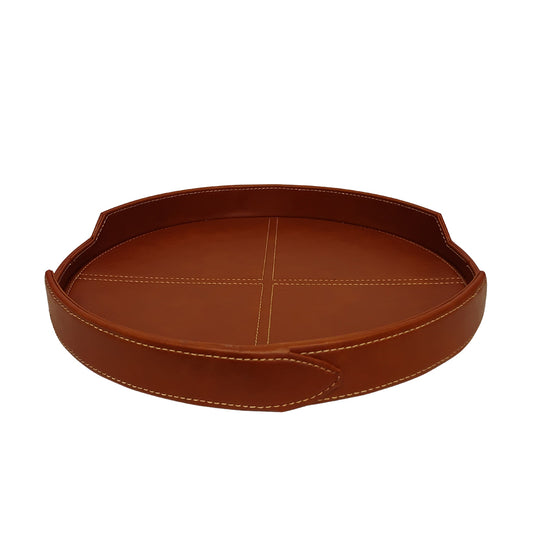 Bandeja Redonda Caramelo P