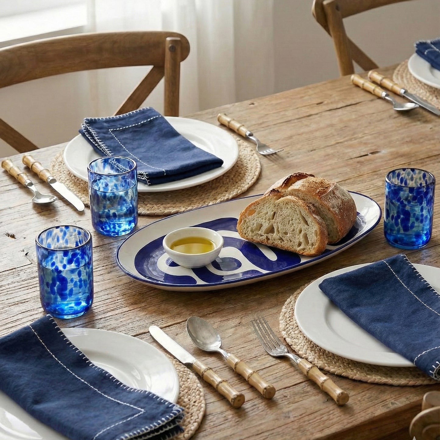 Conjunto de 6 Copos Azul