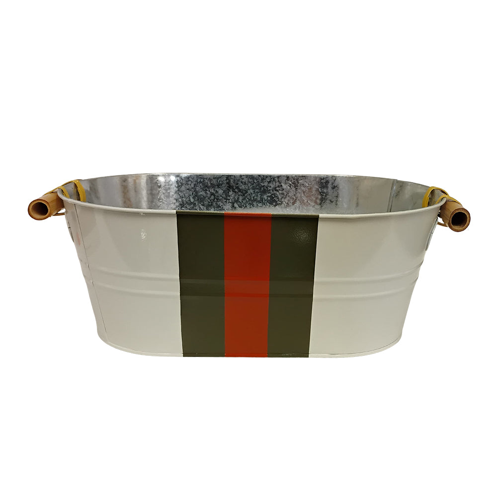 Balde de Gelo Galvanizado Oval