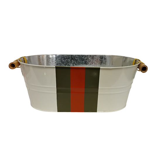 Balde de Gelo Galvanizado Oval