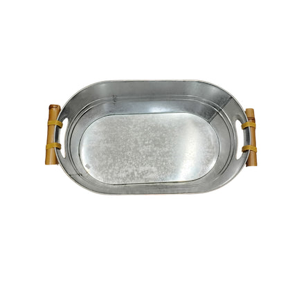 Balde de Gelo Galvanizado Oval