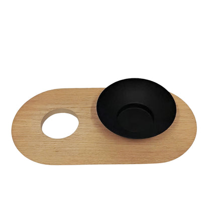 Bandeja  Madeira Carvalho Estúdio ILudi