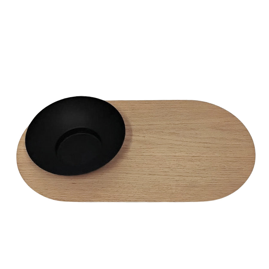 Bandeja  Madeira Carvalho Estúdio ILudi