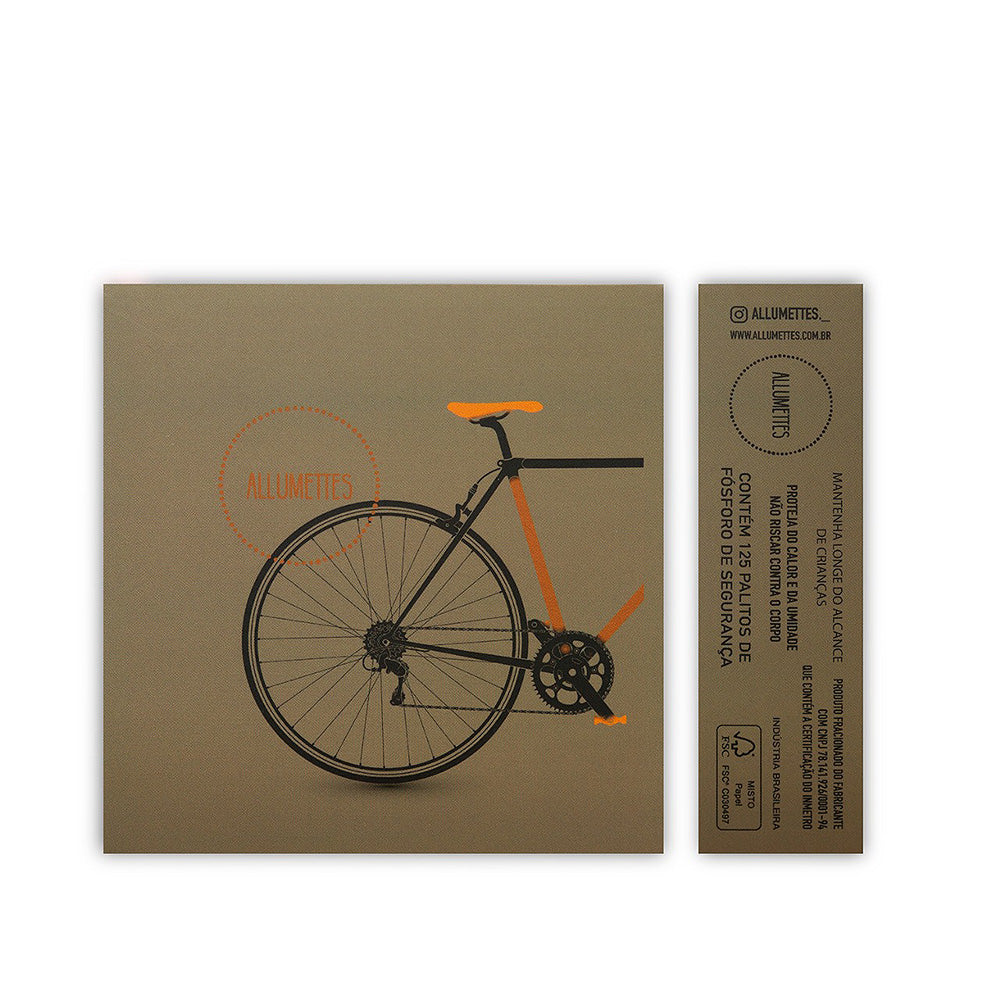 Caixa de Fósforos Bike Matte