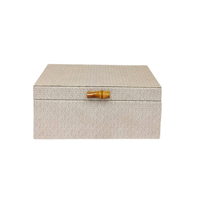 Caixas Off White Bambu G