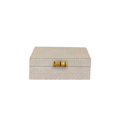 Caixas Off White Bambu P