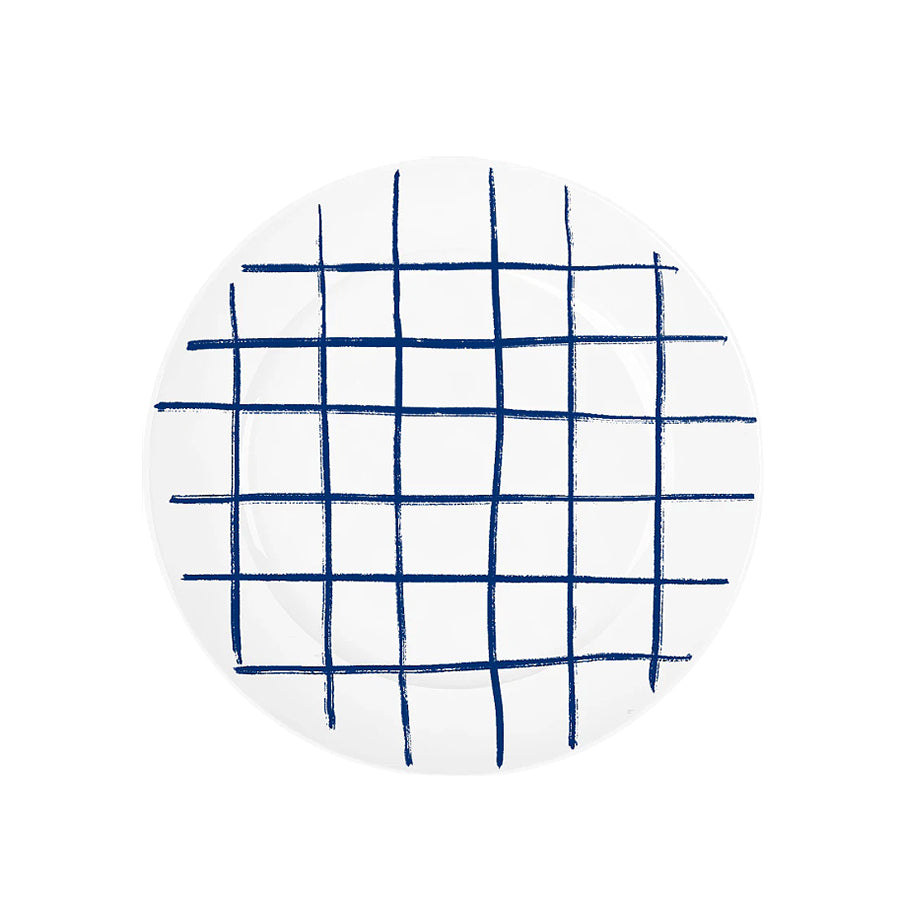 Jogo 6 pratos Sobremesa Porcelana