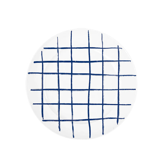Jogo 6 pratos Sobremesa Porcelana