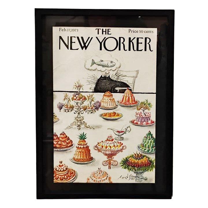 Quadro Capa The New Yorker 3 Ronald Searle