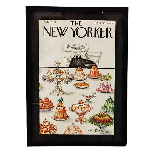 Quadro Capa The New Yorker 3 Ronald Searle