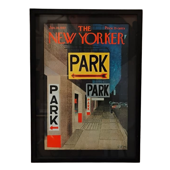 Quadro Capa The New Yorker 4 Charles E. Martin