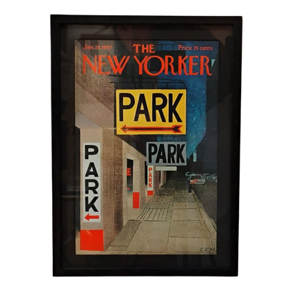 Quadro Capa The New Yorker 4 Charles E. Martin