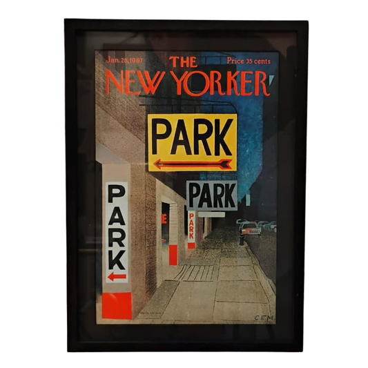 Quadro Capa The New Yorker 4 Charles E. Martin