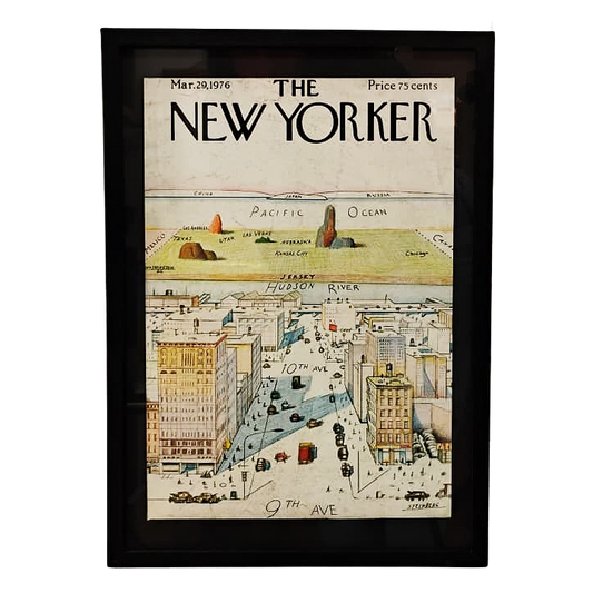 Quadro Capa The New Yorker 6 Saul Steinberg
