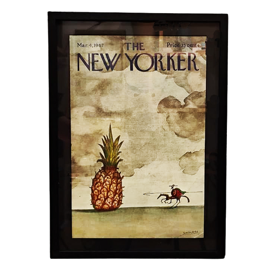 Quadro Capa The New Yorker 2 Saul Steinberg