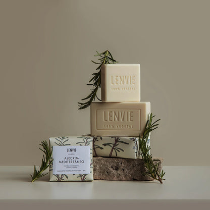 Kit 3 Sabonetes em Barra Alecrim Mediterrâneo