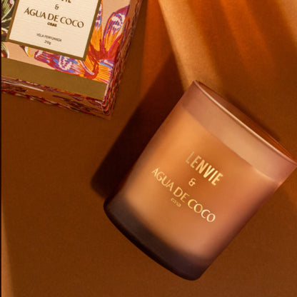 Vela Perfumada Terra do Sol - Água de Coco