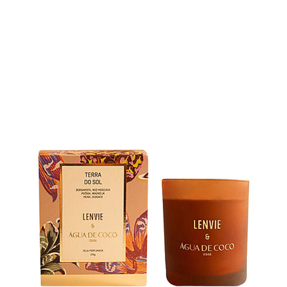 Vela Perfumada Terra do Sol - Água de Coco