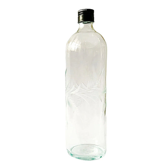 Garrafa Lapidada Floral