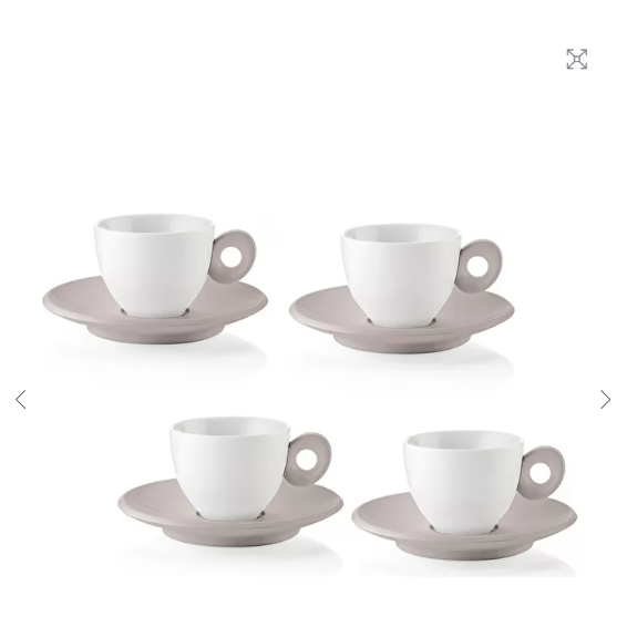 Jogo de 4 Xícaras de Café EveryDay -Guzzini