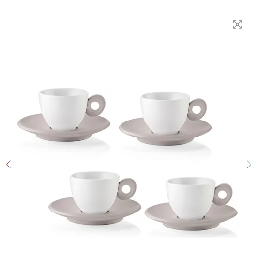Jogo de 4 Xícaras de Café EveryDay -Guzzini