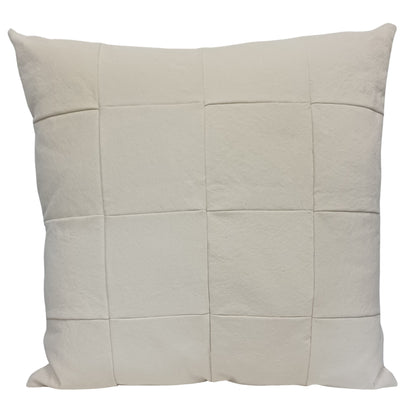 Almofada Patchwork Lona Cru