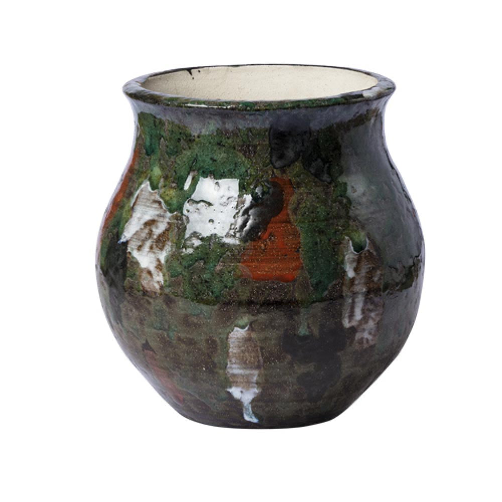 Cachepô Cerâmica Esmaltada