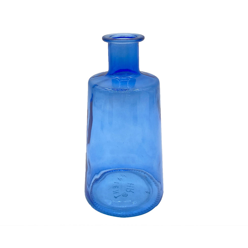Garrafa Decorativa  Vidro Azul