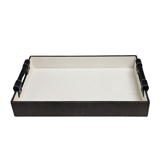 Bandeja Palha Sintética Marrom M