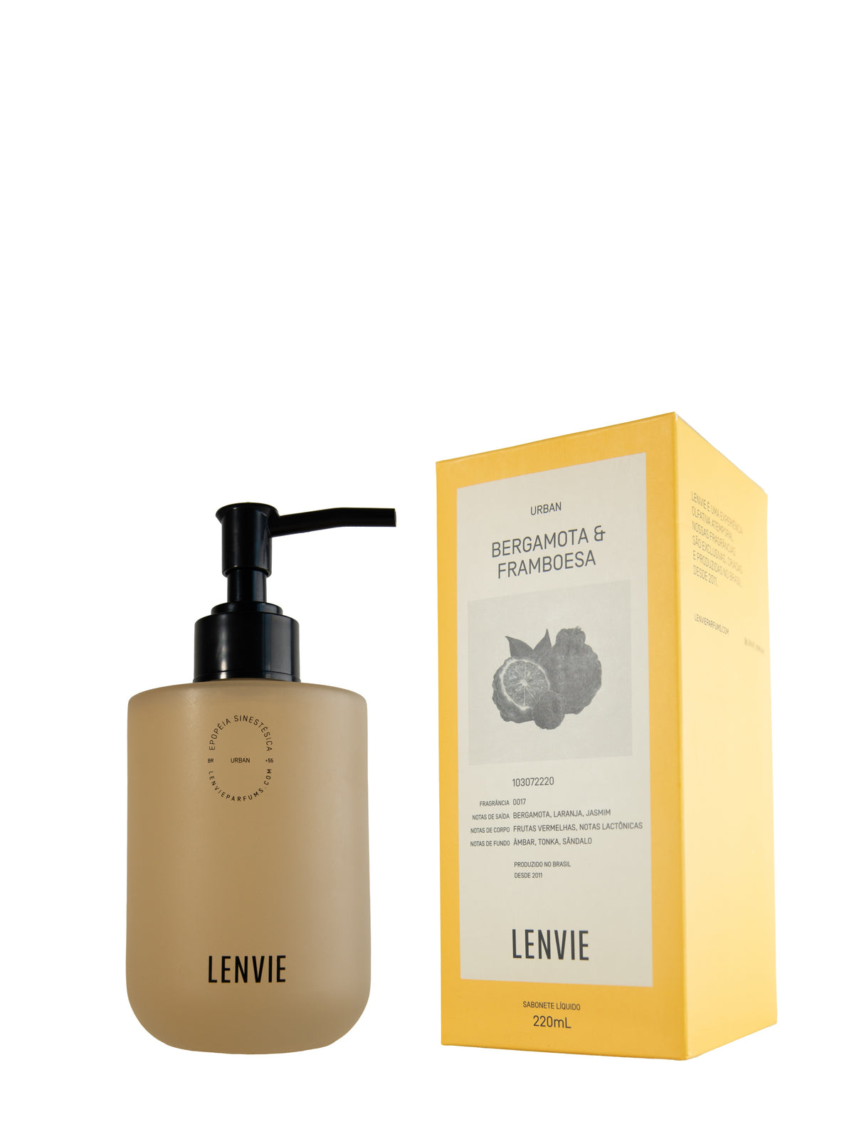 Sabonete Liquido Bergamota & Framboesa