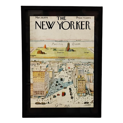 Quadro Capa The New Yorker 6 Saul Steinberg