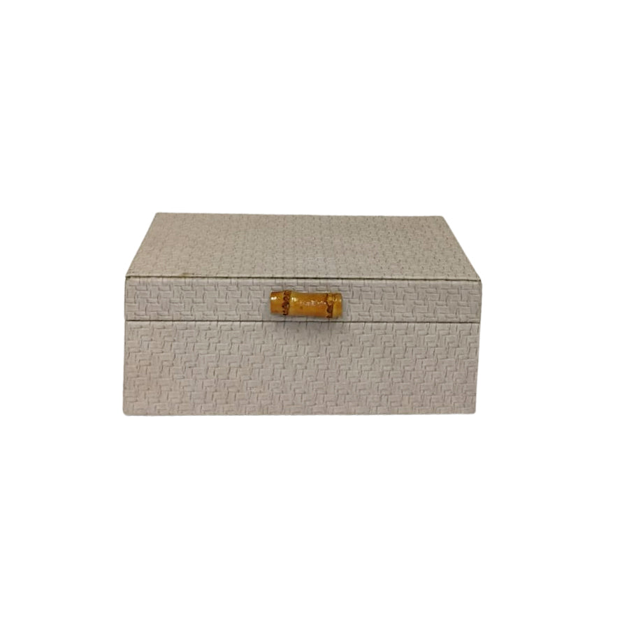 Caixas Off White Bambu M