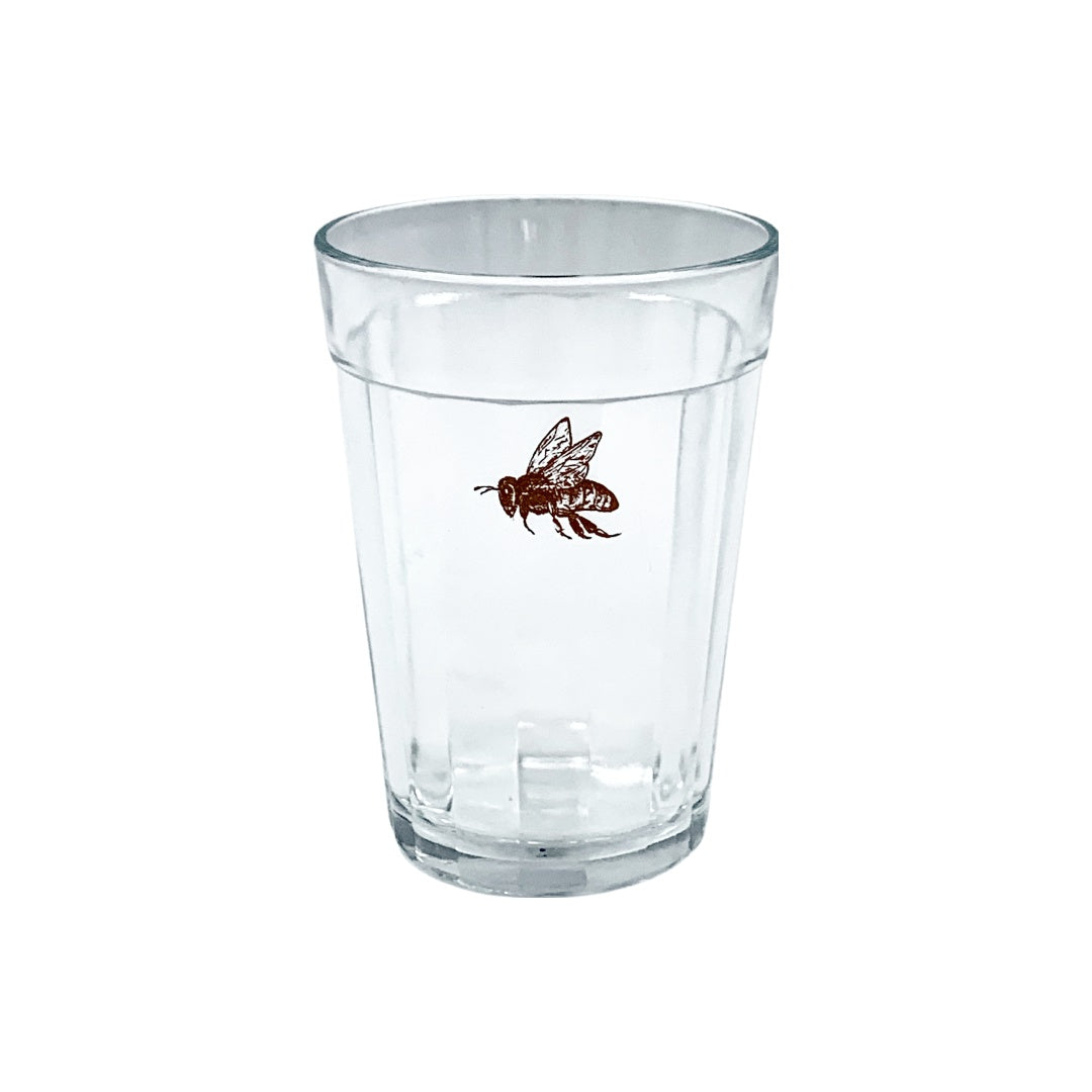 Set 4 Copos Americano Abelhinha Ouro