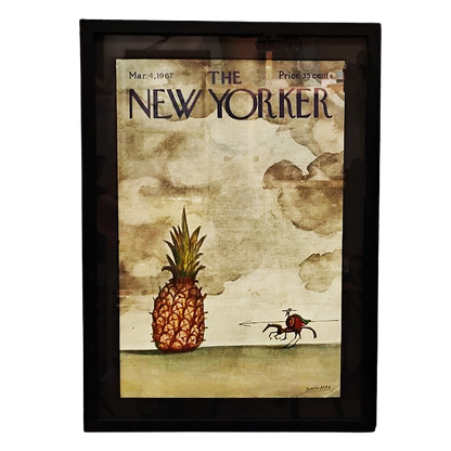 Quadro Capa The New Yorker 2 Saul Steinberg